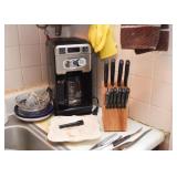 Coffee Maker, Cutlery Set