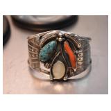 Large Native American Cuff Bracelet