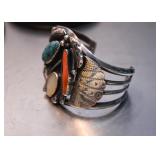 Large Native American Cuff Bracelet