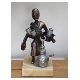 African Metal Sculpture / Statue 