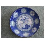 Vintage Blue & White Japanese Toyo Dish