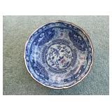 Vintage Blue & White Japanese Dish