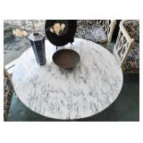 Vintage Italian Marble Cocktail Table, 60