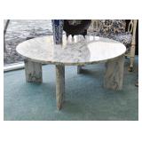 Vintage Italian Marble Cocktail Table, 60