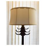 Mid-Century Black Ceruse Finish Yasha Heifetz Floor Lamp