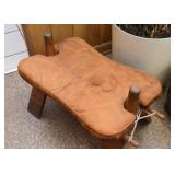 Vintage Camel Saddle