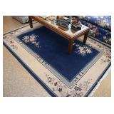 Blue Chinese Area Rug