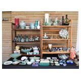 Pottery, Glassware, Collectibles