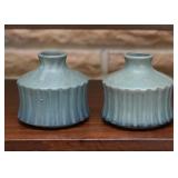 Pair of Japanese Pottery Vases (Japan)