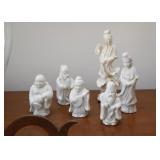 Chinese Figurines, Blanc de Chine