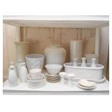 White Pottery & Dishware