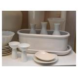 White Pottery & Dishware