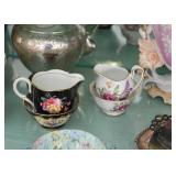 Vintage China Creamers, Teacups