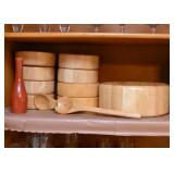 Wooden Salad Set