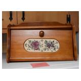 Vintage Wooden Breadbox
