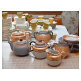 Vintage Lustreware Teapots, Creamers & Sugars