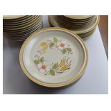 Vintage Hearthside Stoneware Dinnerware, Hand Painted (Japan) 