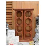 Teak Wine Rack