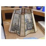 Vintage Monuments Lamp Shade