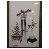 Framed Artwork, Japanese Bonsai Theme