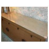 Mid-Century Chest of Drawers / Dresser by Albert (Approx. 64" L x 19.5" W x 32.5" H)