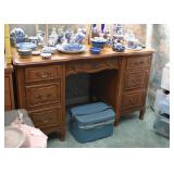 Vintage Keyhole Desk