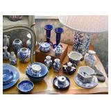 Blue & White Pottery & Porcelain (Delft, Chinese, Japanese, Asian, Etc.)