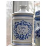 Blue & White Pottery & Porcelain (Delft, Chinese, Japanese, Asian, Etc.)