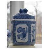 Blue & White Pottery & Porcelain (Delft, Chinese, Japanese, Asian, Etc.)