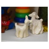 Vintage Pottery Planters / Figurines