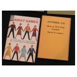 Vintage Little Blue Books (How-To Books) & Adult Games Booklet