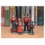 Cast Iron Amish Figurines