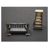 Vintage Dollhouse Miniatures (Cast Iron)