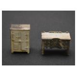 Vintage Dollhouse Miniatures (Cast Iron)