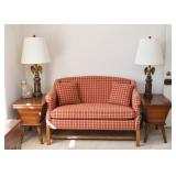 Shaker Style Loveseat / Settee by Laine of Hickory