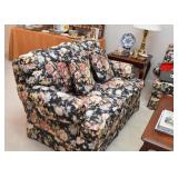 Loveseat with Floral Upholstery (Broyhill)