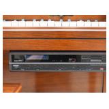 Young Chang Piano with Player Piano Disc Machine 
