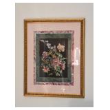 Framed Floral Bouquet Prints (Pair)