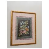 Framed Floral Bouquet Prints (Pair)