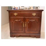 Thomasville Flip-Top Bar Cabinet