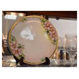 Vintage Hand Painted Porcelain Plate 