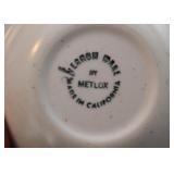 Vintage Metlox Dinnerware