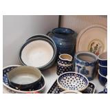 Pottery / Dishware (including Polish pottery)