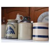 Stoneware - Crocks & Jugs