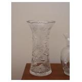 Cut Crystal Vase