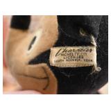 Vintage Walt Disney Productions Character Novelty Co. Mickey Mouse Plush