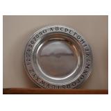 Pewter Dish (ABC