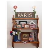 Wooden Wall Display Shelf, Home Decor