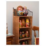 Wicker Storage / Display Tower