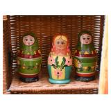 Collection of Russian Nesting Dolls